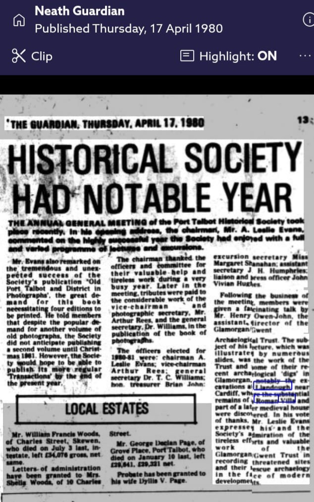 Neath Guardian page, 17 April 1980