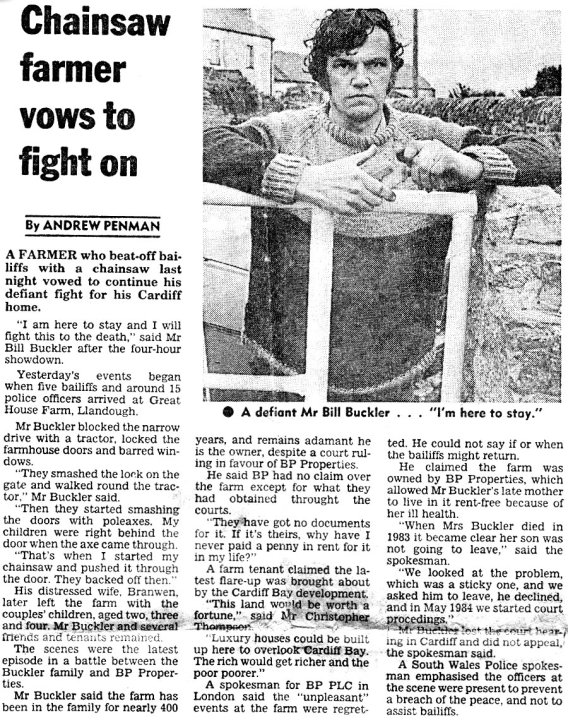 Chainsaw farmer vows to fight on