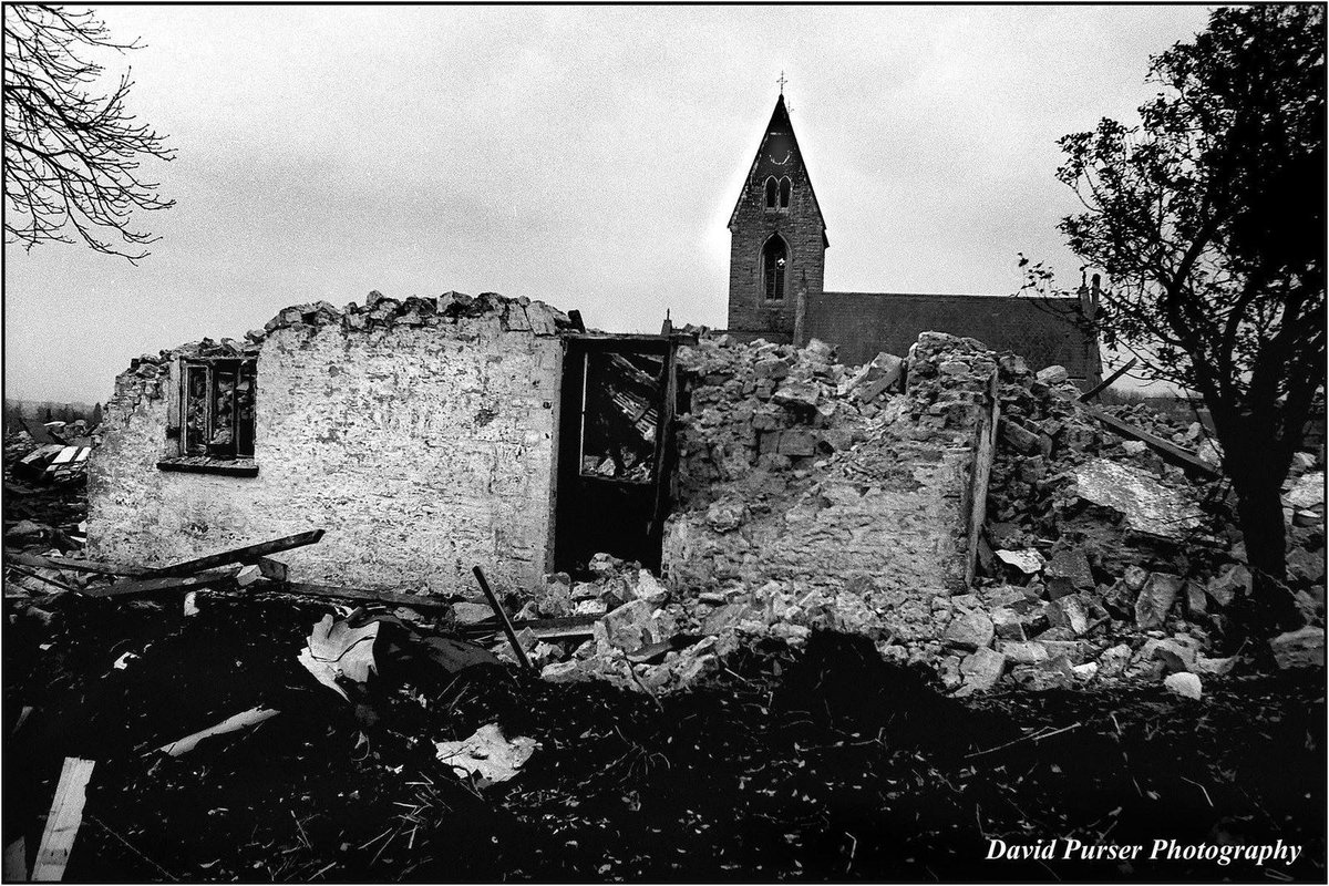 David Purser Photography - Great House Farm ruins with church
